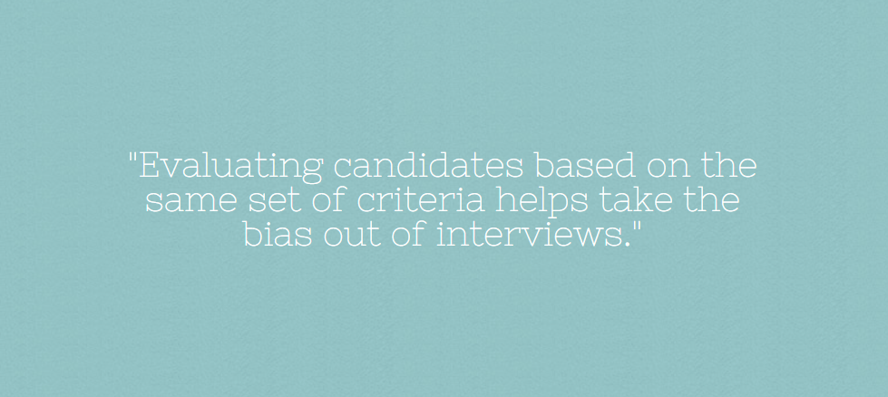 interview bias interview scorecards