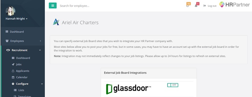 HR software job boards