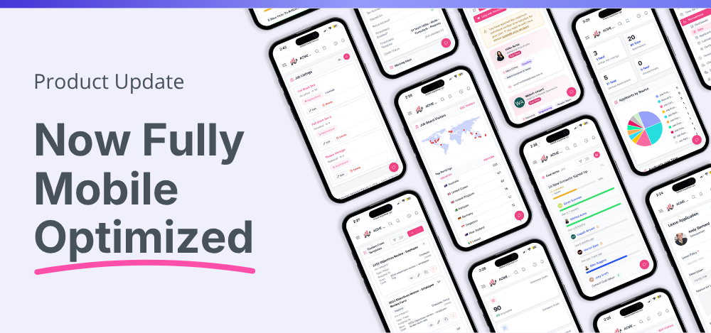 HR Partner is now fully mobile optimized