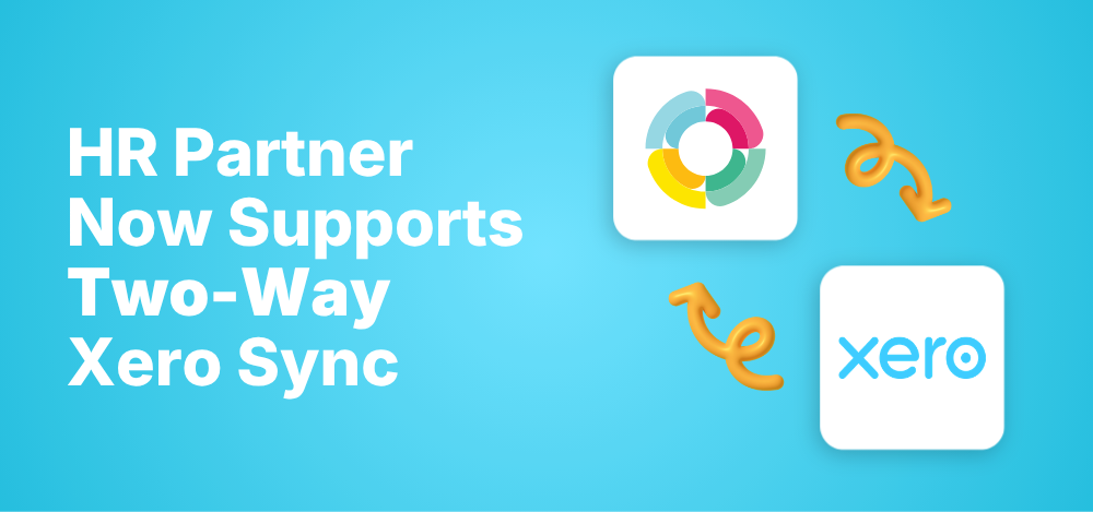 HR Partner now supports two-way Xero employee sync