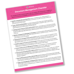 document-management-checklist