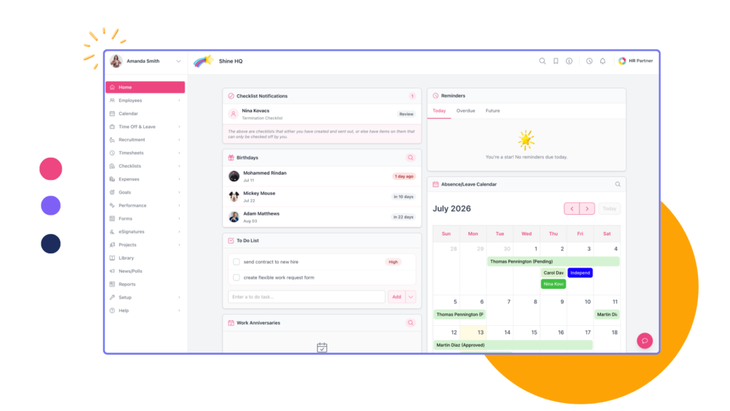New UI for HR Partner